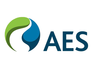 AES Logo - Target Multimídia Treinamento para Educação Corporativa