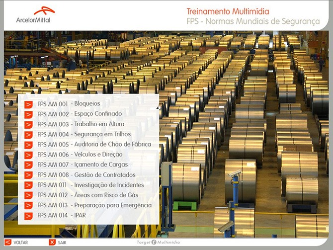 Apresentação FPS - Normas Mundiais de Segurança ArcelorMittal