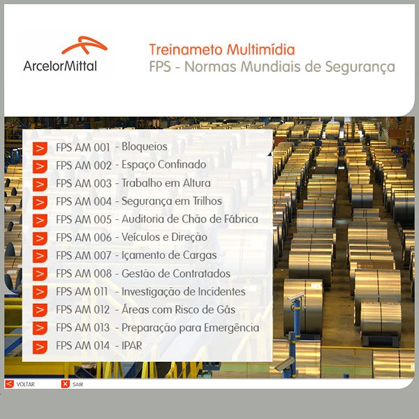 Case Arcelormittal - Target Multimídia Treinamentos para Educação Corporativa