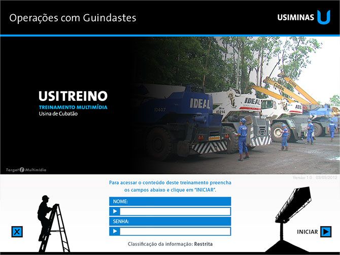 Treinamento Multimídia da Usiminas