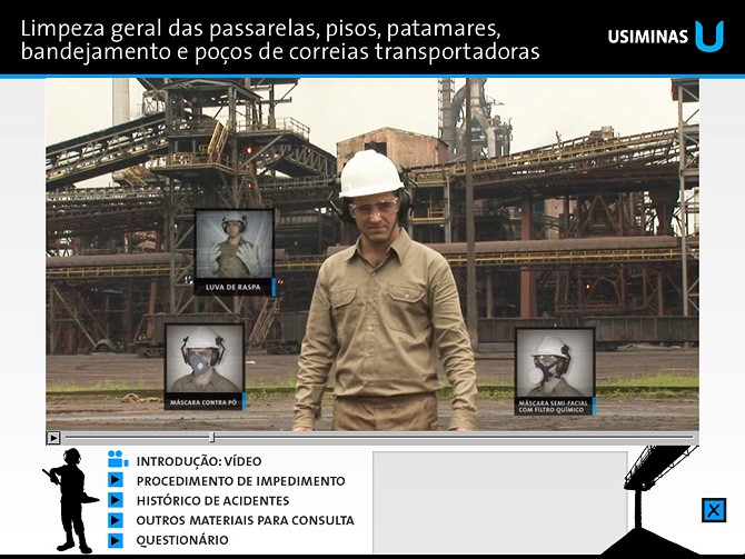 Treinamento Multimídia da Usiminas